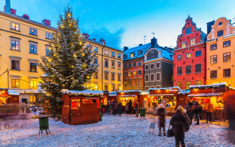 Karácsonykor mesebeli hangulattal vár Stockholm