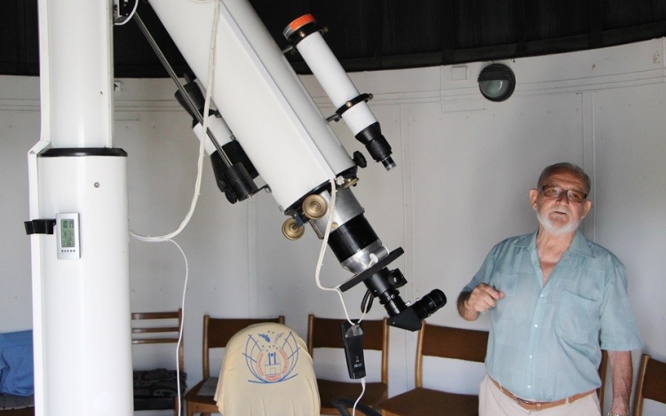 Magyarországon egyedülálló napteleszkóp van Kiskunhalason