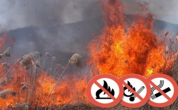 Tűzgyújtási tilalmat adtak ki Bács-Kiskun megyére