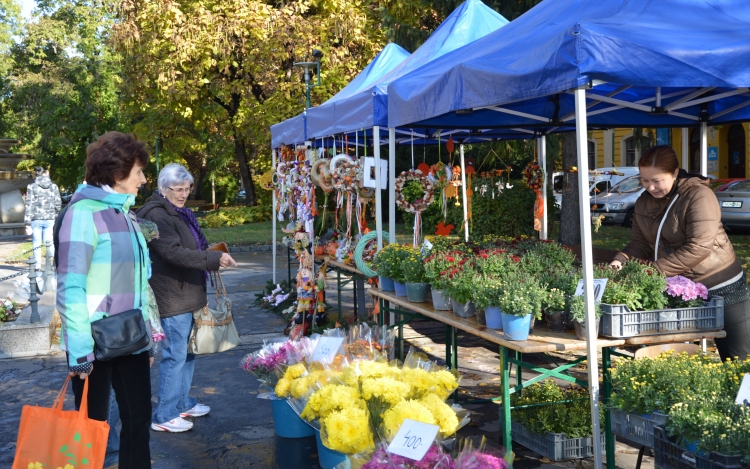 Őszi virágvásár lesz szombaton a Béke téren