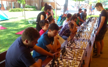 Nyári diák sakktábor Tiszakécskén