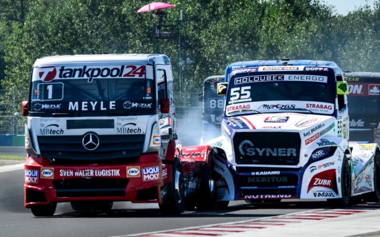 Öt márka 16 versenyzője indul a Hungaroringen a kamion Eb-n