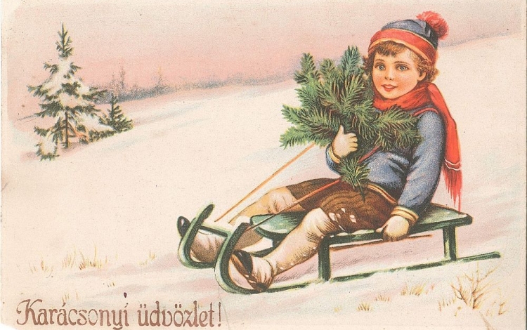 Régmúlt karácsonyok, nosztalgikus képeslapok