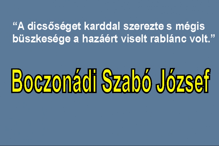 Felújították Boczonádi Szabó József sírját