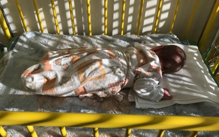 Egy újszülöttet hagytak a kecskeméti csecsemőmentő inkubátorban 