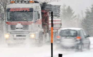 Havazás – Nem közlekedhetnek a teherautók Sümeg és Lesencetomaj között sem