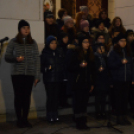 Az öröm lángja is fellobbant városunk adventi koszorúján