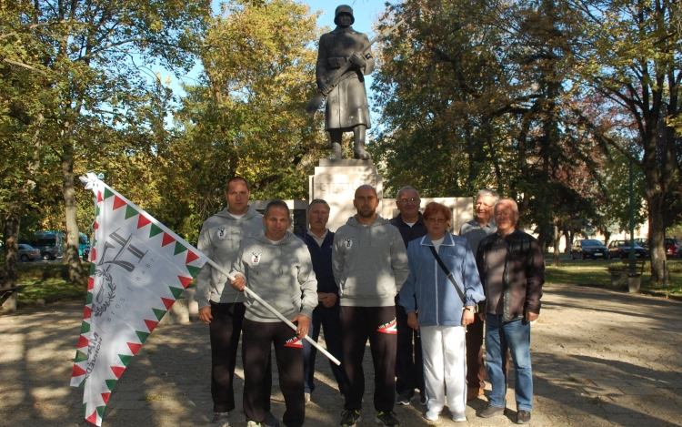 1848 km-t futnak szabadságharcra emlékezve