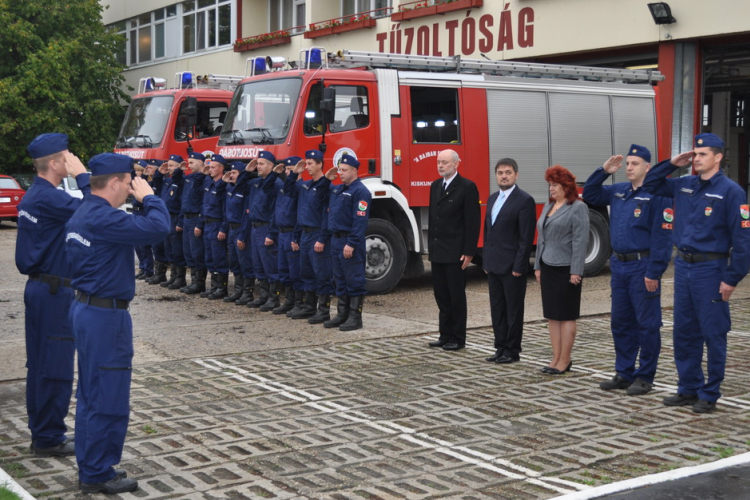 Megkondult a harang a félegyházi tűzoltóságon