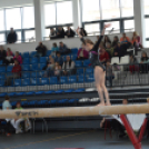 Lélegzetelállító tornász mutatványok a KÉSZ Arénában