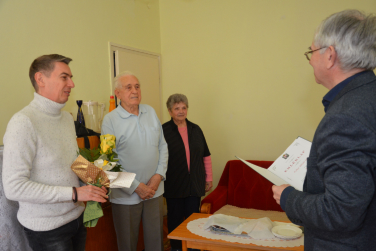 90. születésnapját ünnepelte Felber Mihály