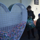 Kupakgyűjtő szívet helyeztek el a piaccsarnoknál