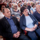 Szijjártó Péter és Lezsák Sándor közös pódiumbeszélgetést tartott Kiskunfélegyházán