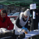 Régmúlt idők disznóvágási hangulatát idézték fel a városközpontban