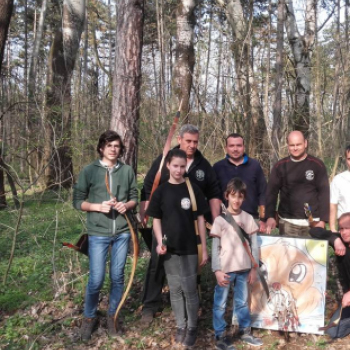 Örömíjász versenyen vettek részt a Koppány íjászok