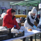Régmúlt idők disznóvágási hangulatát idézték fel a városközpontban