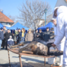 Régmúlt idők disznóvágási hangulatát idézték fel a városközpontban