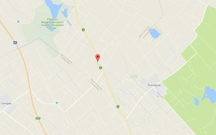 Baleset az 5-ös számú főúton 