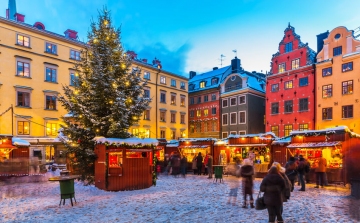 Karácsonykor mesebeli hangulattal vár Stockholm