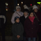 Felgyúlt a második gyertya is városunk adventi koszorúján