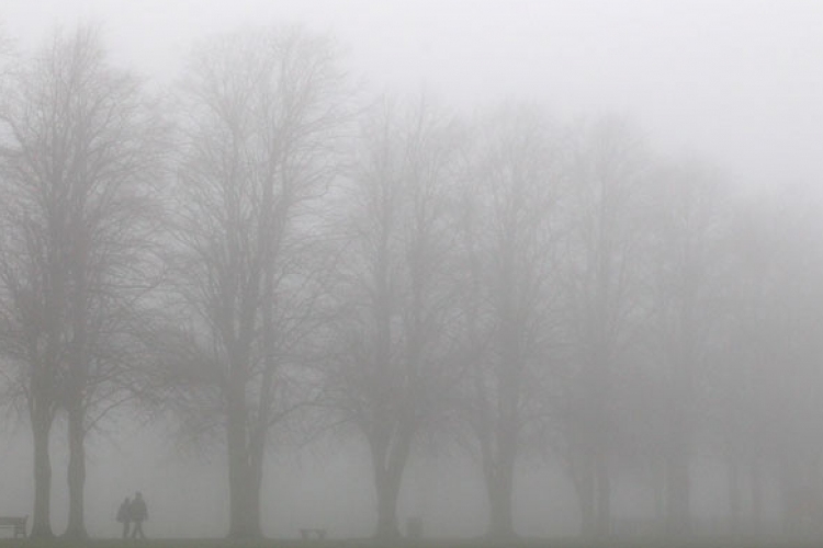 Tartós ködre figyelmeztetnek az ország nagy részén