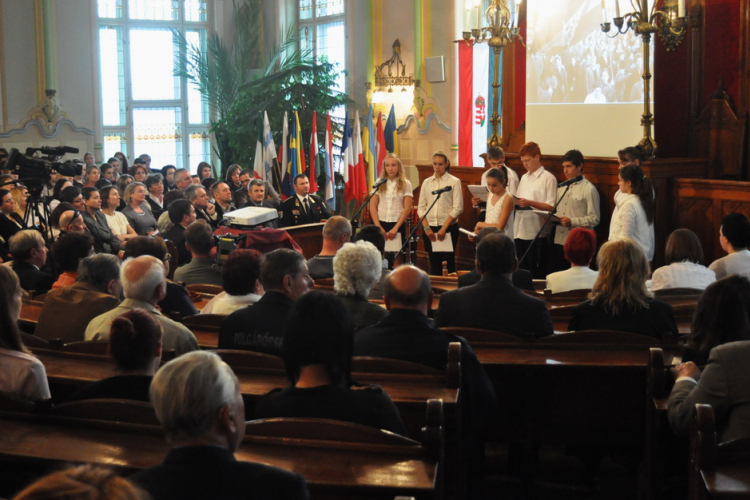 A forradalmárokra emlékezett Kiskunfélegyháza