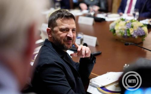 Volodimir Zelenszkij készen áll Budapesten is találkozni Vlagyimir Putyinnal