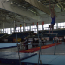 Lélegzetelállító tornász mutatványok a KÉSZ Arénában