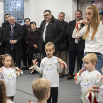 Tornaszobát avattak a Gátéri Liget Óvodában