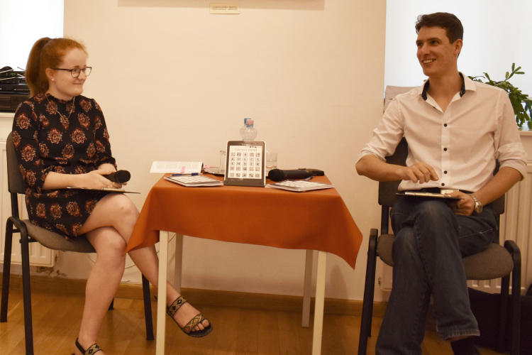 Fiatal félegyházi szerző bemutatkozása a városi könyvtárban