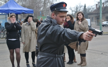 A kommunizmus áldozataira emlékezett a város