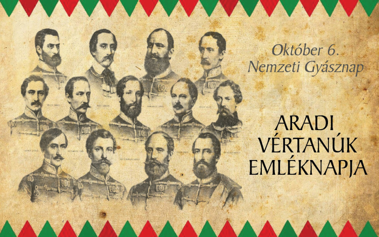 Emlékezzünk közösen az Aradi vértanúkra