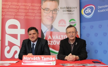 A Demokratikus Koalíció is Horváth Tamást támogatja választókerületünkben