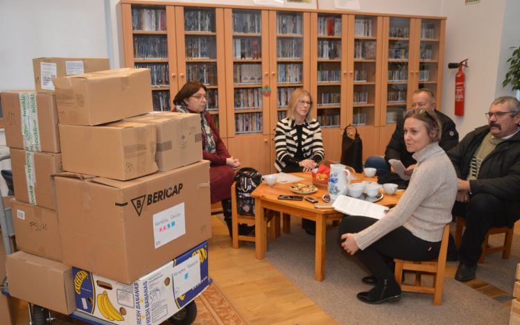 Idén is jó helyre kerültek a könyvtárban gyűjtött adományok