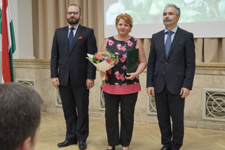 Kitüntették a Mezgé tanárát: Nagy Melindát