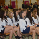 Szalagozó a Kiskunfélegyházi Közgazdasági Szakközépiskolában