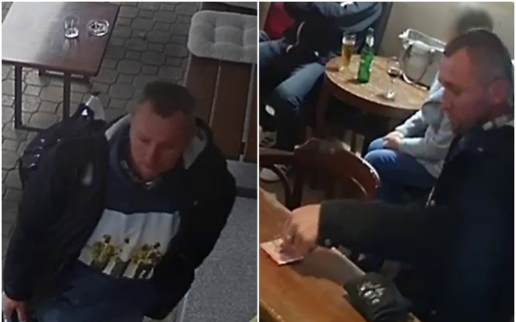 Lopás miatt keresi a félegyházi rendőrség a képen látható férfit