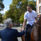 Szüreti felvonulás és borszentelés Kiskunfélegyházán