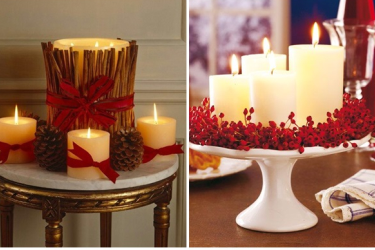 Karácsonyi dekorációk fillérekből