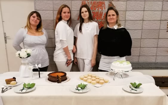 Kossuth iskola cukrász tanulóinak sikere