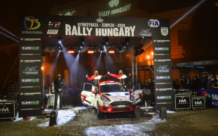Kategóriájuk legjobb magyarjaként zárták a Rally Hungary-t Vogel Adriék