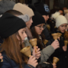 Az öröm lángja is fellobbant városunk adventi koszorúján