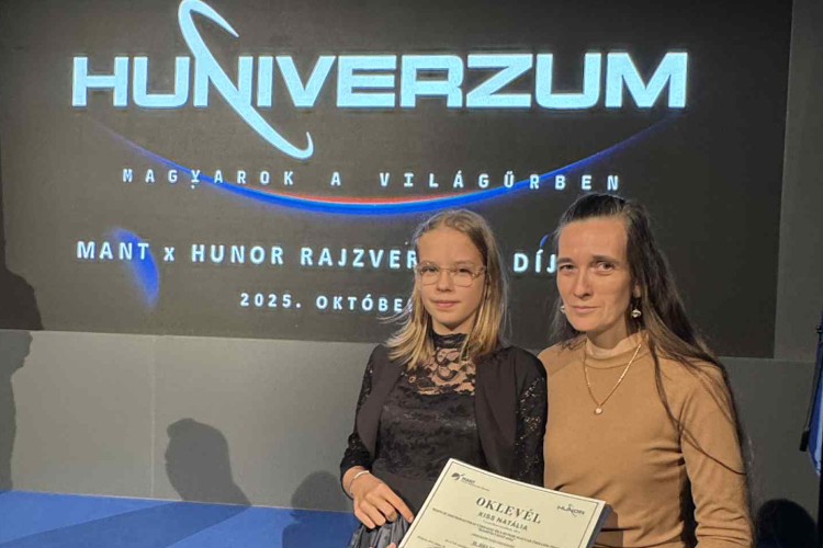 Batthyány-s diák a MANT–HUNOR országos rajzpályázat díjazottjai között