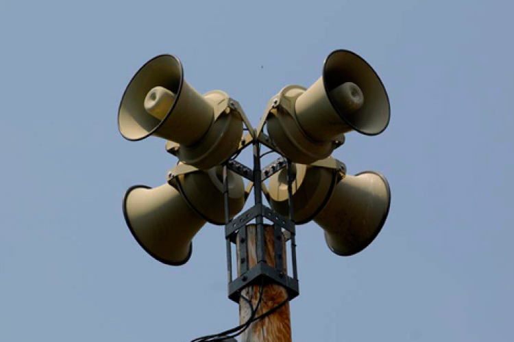 Lakosságvédelmi szirénák ellenőrzése
