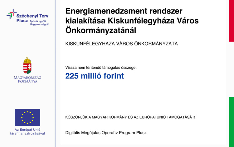 225 millió forintos fejlesztés indul az önkormányzati energiafelhasználás hatékonyabbá tételéért