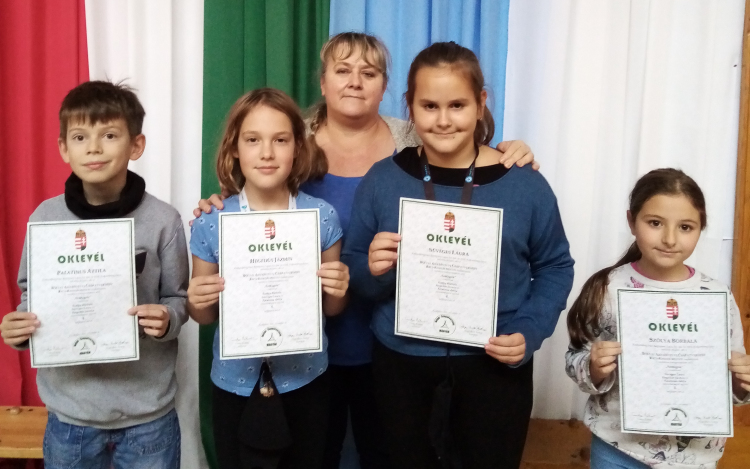 Sikeresen szerepeltek a Batthyányi Iskola tanulói a Bolyai Anyanyelvi csapatversenyen