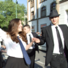 Bolondballagás Kiskunfélegyháza főutcáján