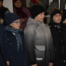 Az öröm lángja is fellobbant városunk adventi koszorúján