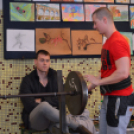 A csajok sem szerénykedtek a súlyokkal