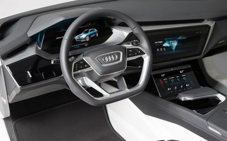 A jövő műszerfalát mutatta be az Audi